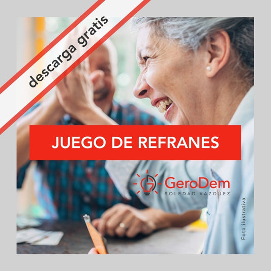 JUEGO DE REFRANES Y DICHOS POPULARES